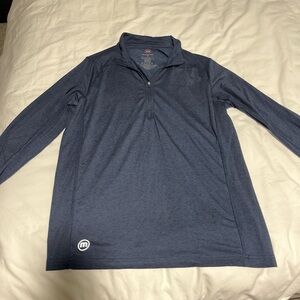 Men’s Travis Mathew’s Navy Blue Long Sleeve Quarter Zip